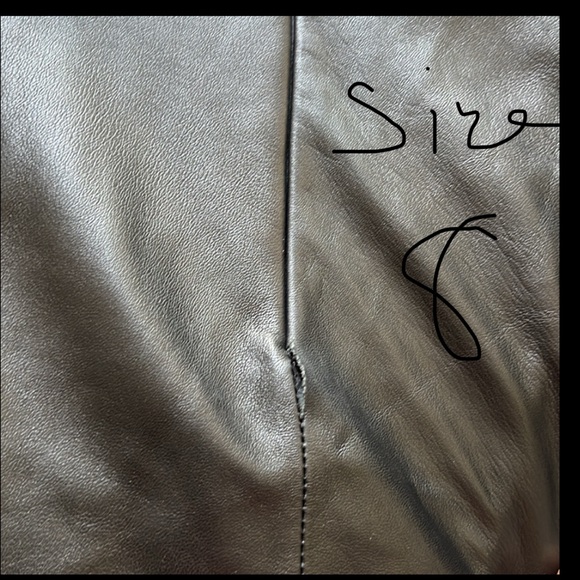 Antonio Melani Jessica Twisted Halter Neck Genuine Leather Sheath Mini Dress - Picture 11 of 16